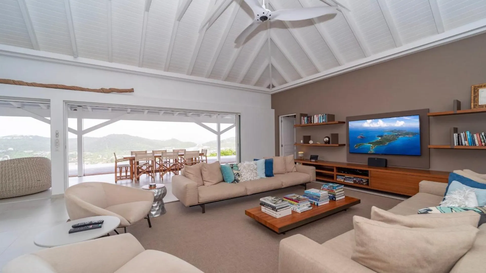הוילה St. Barthelemy Hillside View With A True Haven Of Peace