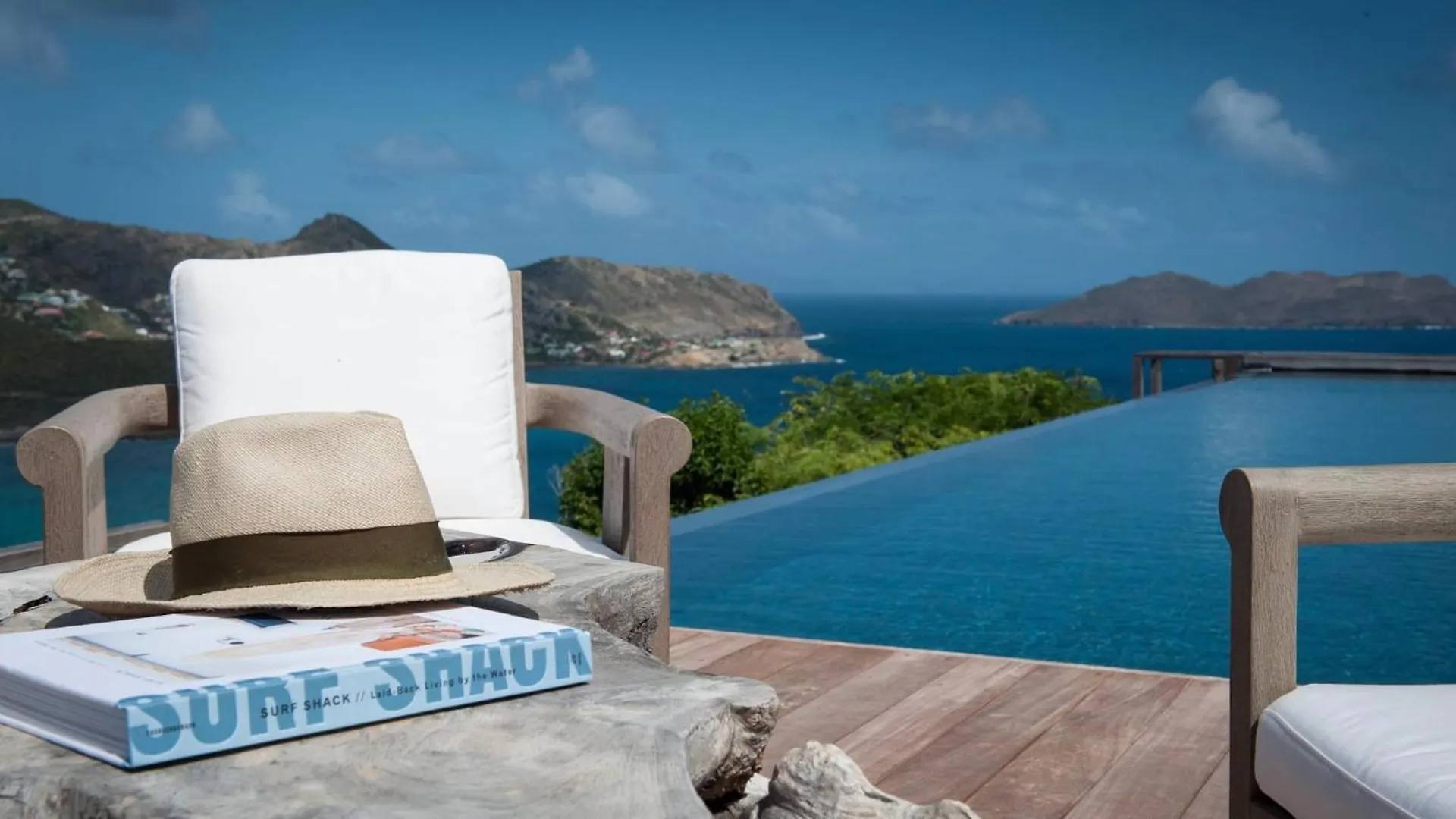 הוילה St. Barthelemy Hillside View With A True Haven Of Peace 0*,