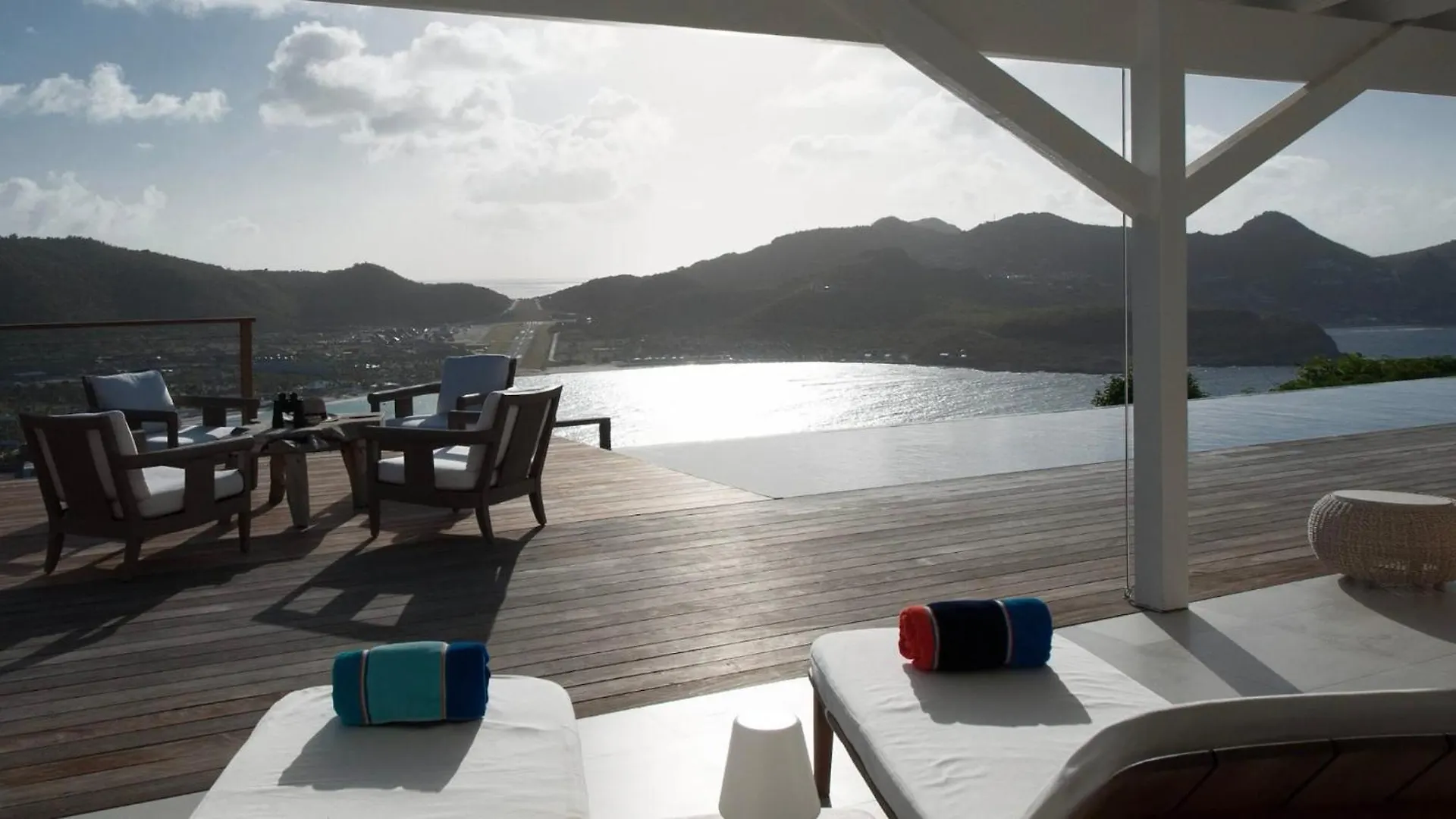 הוילה St. Barthelemy Hillside View With A True Haven Of Peace וילה