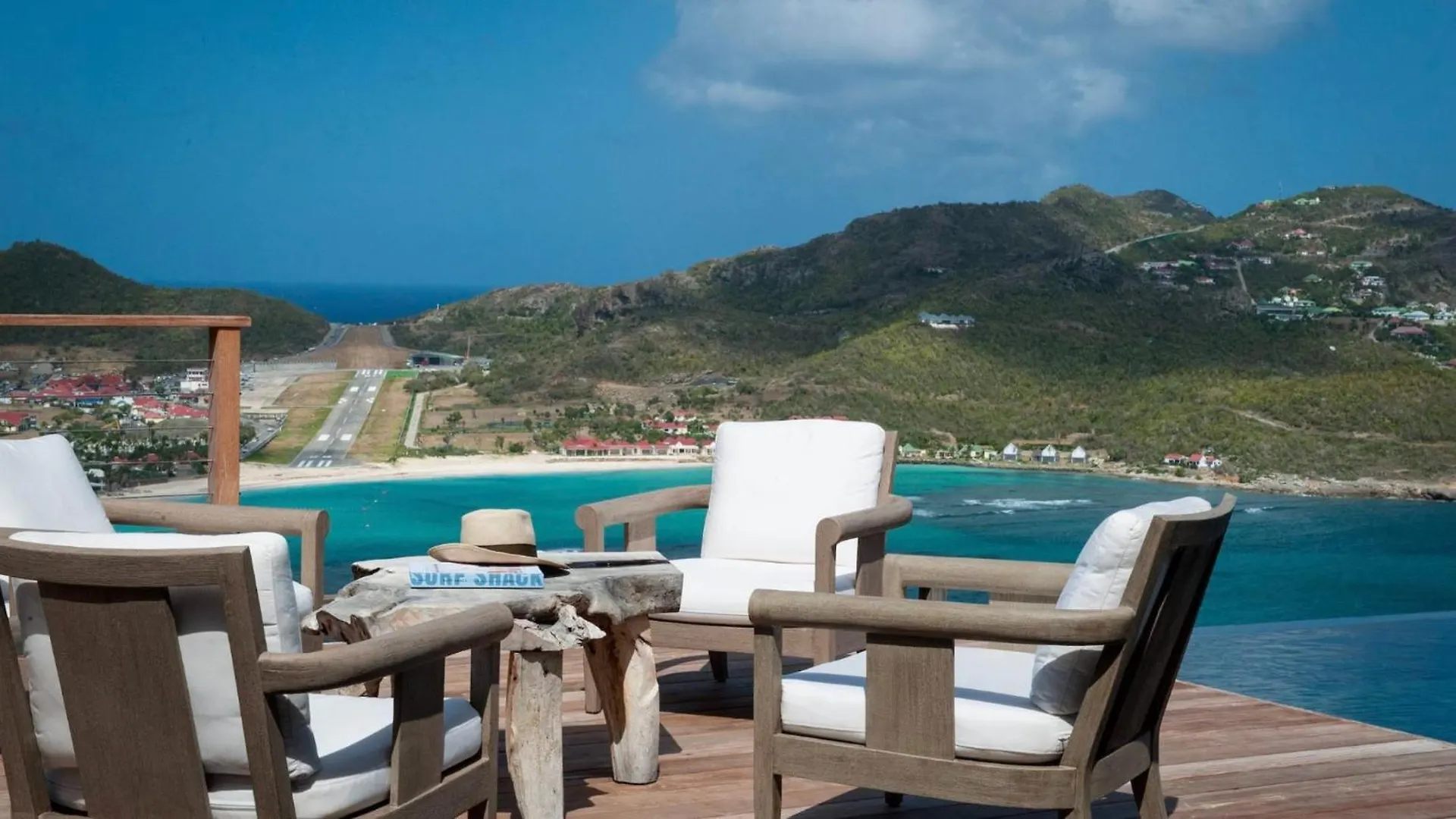 הוילה St. Barthelemy Hillside View With A True Haven Of Peace