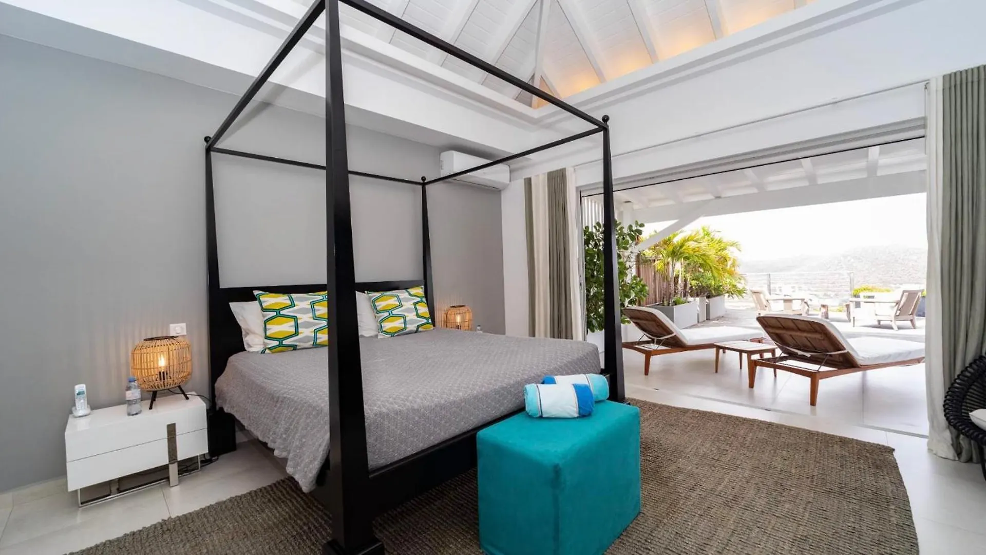 הוילה St. Barthelemy Hillside View With A True Haven Of Peace 0*,