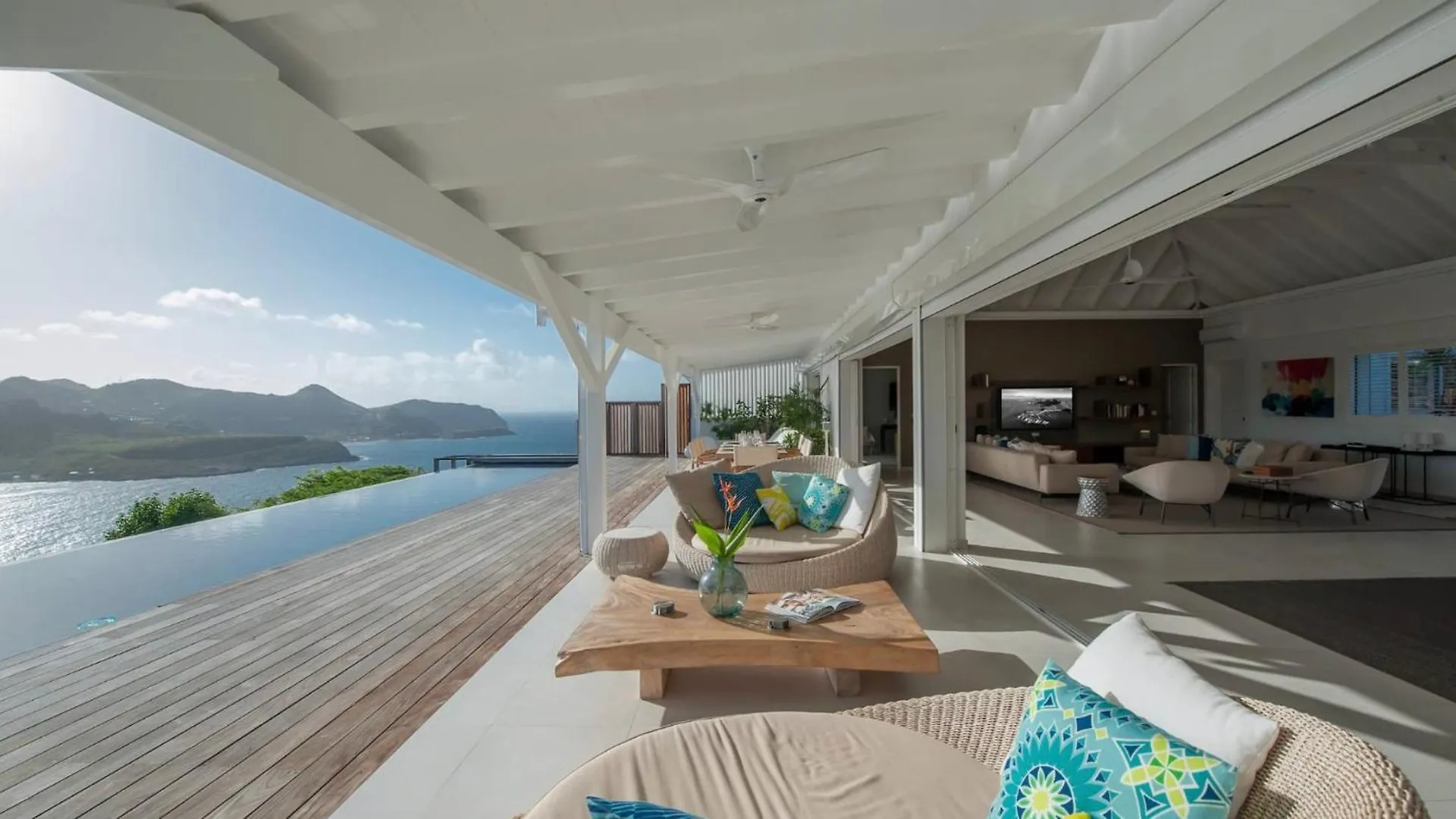 וילה הוילה St. Barthelemy Hillside View With A True Haven Of Peace